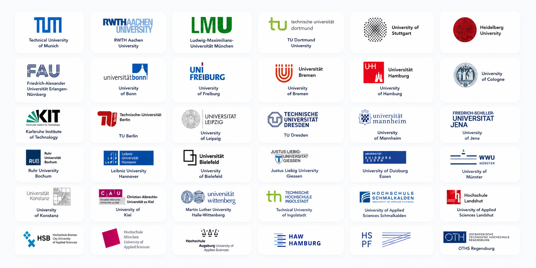 German public universities